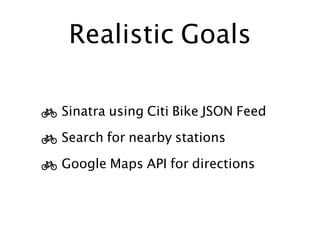 Json Bike Citi Bike Finder | PDF