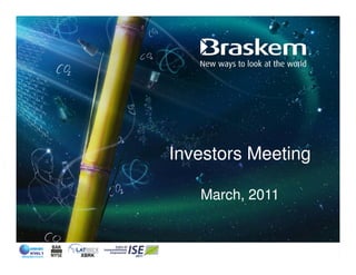 Investors Meeting

   March, 2011
 