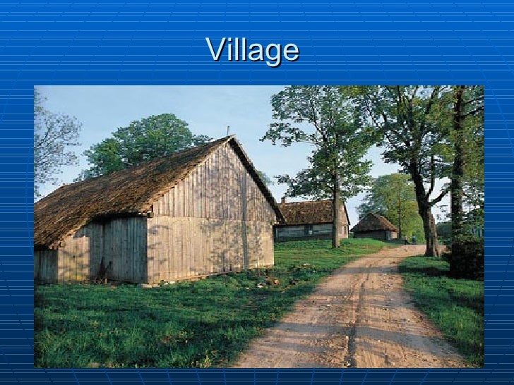 Cities and Villages