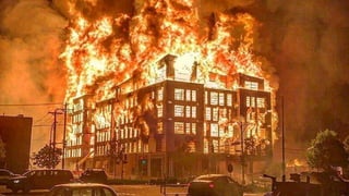 American Cities burning 2020
