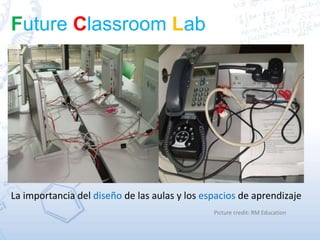 Picture credit: RM Education
Future Classroom Lab
La importancia del diseño de las aulas y los espacios de aprendizaje
 