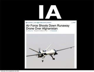 IA

miércoles 30 de septiembre de 2009
 