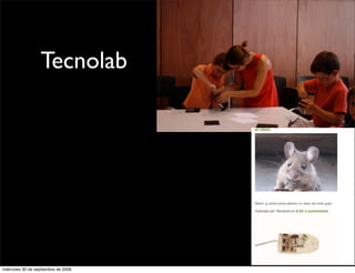 Tecnolab




miércoles 30 de septiembre de 2009
 