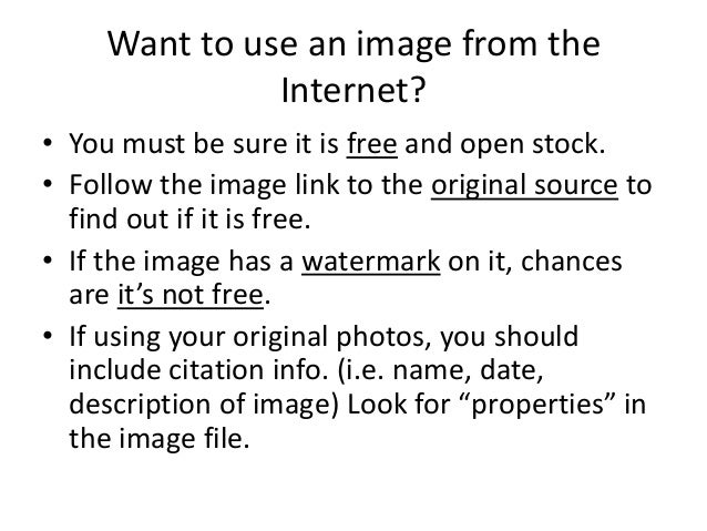 Citing images