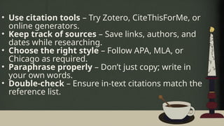 Comprehensive Guide to Citing Online Sources Correctly and Effectively ...