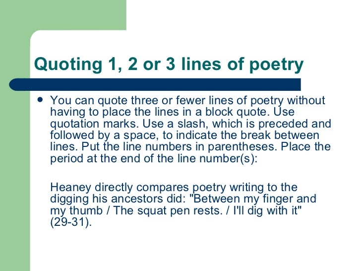 😀 How to quote poem lines. How to Use Quotes Effectively. 20190212