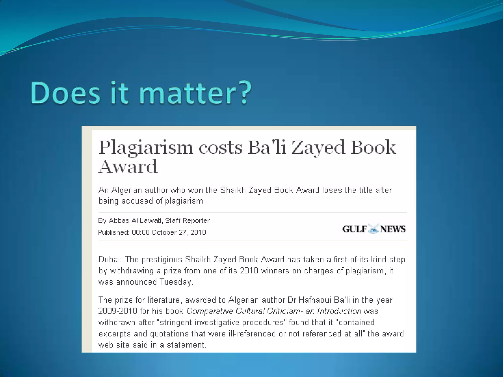 Does it matter?3 TYPES OF PLAGIARISMNot acknowledging you are quoting or paraphrasing someone else’s workGetting someone else to help you write your paperBuying a paper from the internet