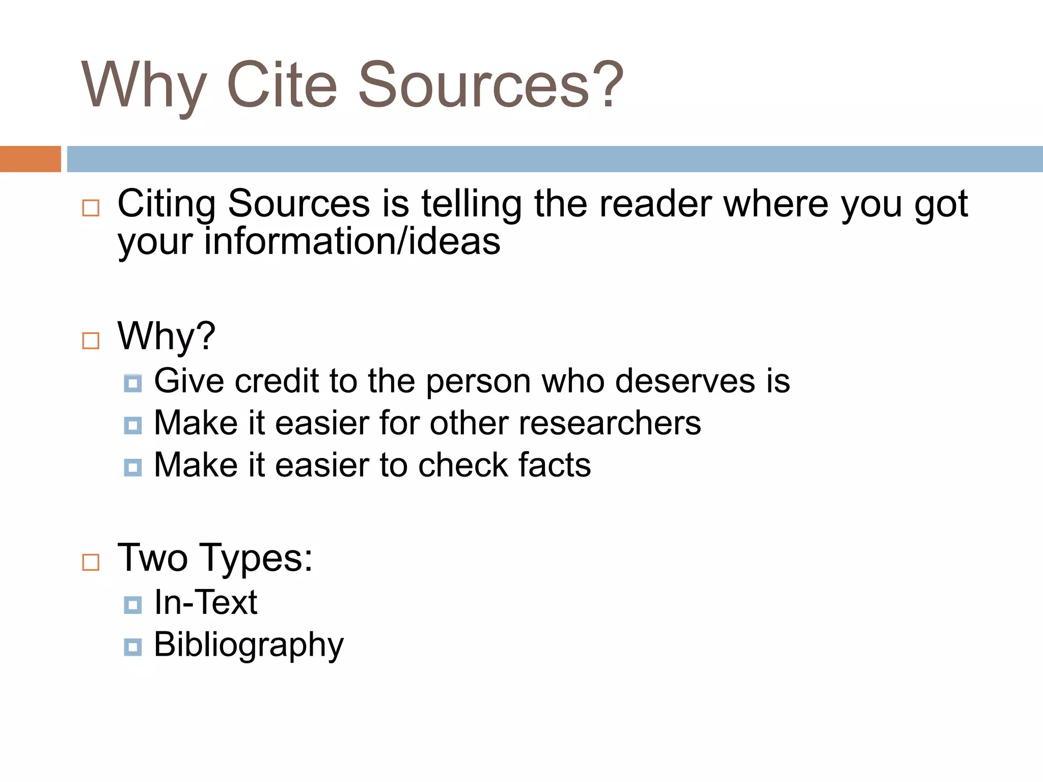 Citing sources PPTX