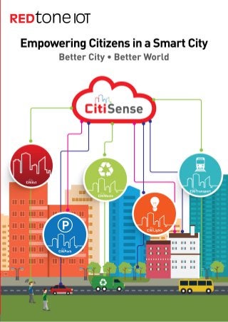 REDtone IOT Smart City Solution - Citisense Brochure