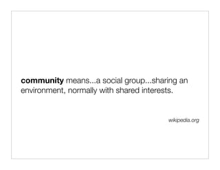 Citizen Happiness Workshop Part 2: The Building Blocks