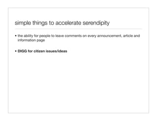 Citizen Happiness Workshop Part 2: The Building Blocks