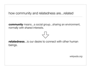 Citizen Happiness Workshop Part 2: The Building Blocks