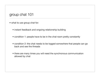 Citizen Happiness Workshop Part 2: The Building Blocks