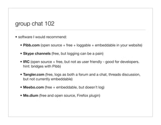 Citizen Happiness Workshop Part 2: The Building Blocks
