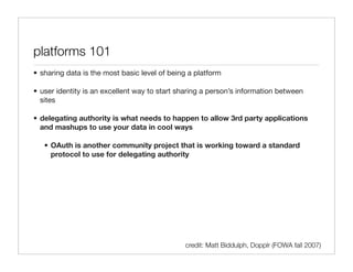 Citizen Happiness Workshop Part 2: The Building Blocks