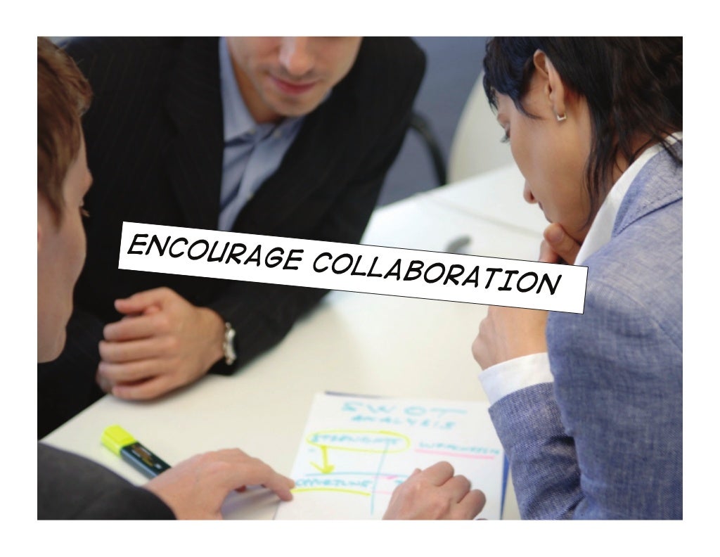 how to encourage collaboration 1.be