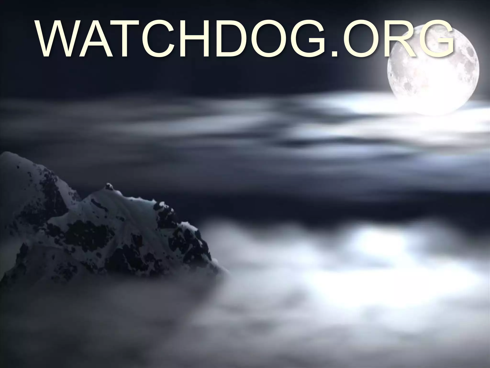 WATCHDOG.ORG
 
