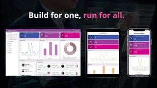 Leverage the power of citizen development with low-code.
