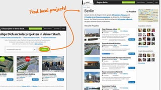 Find local projects!
 