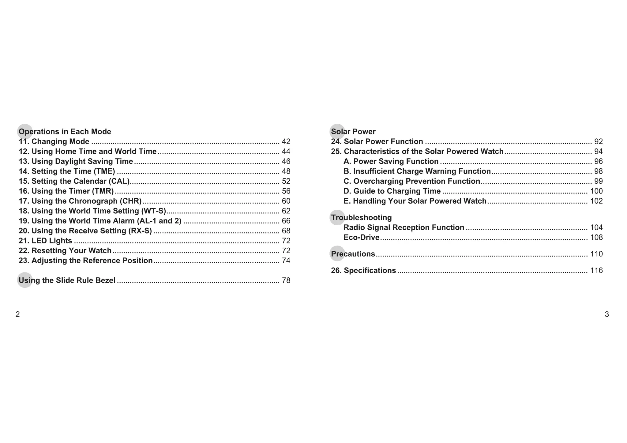 Citizen promaster sky pmv65 2271 instruction manual | PDF