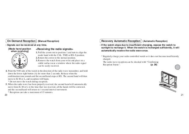 citizen promaster user manual
