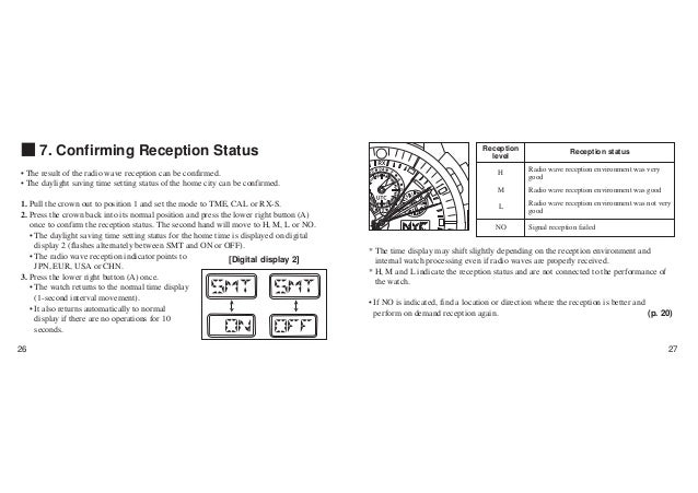 citizen promaster user manual