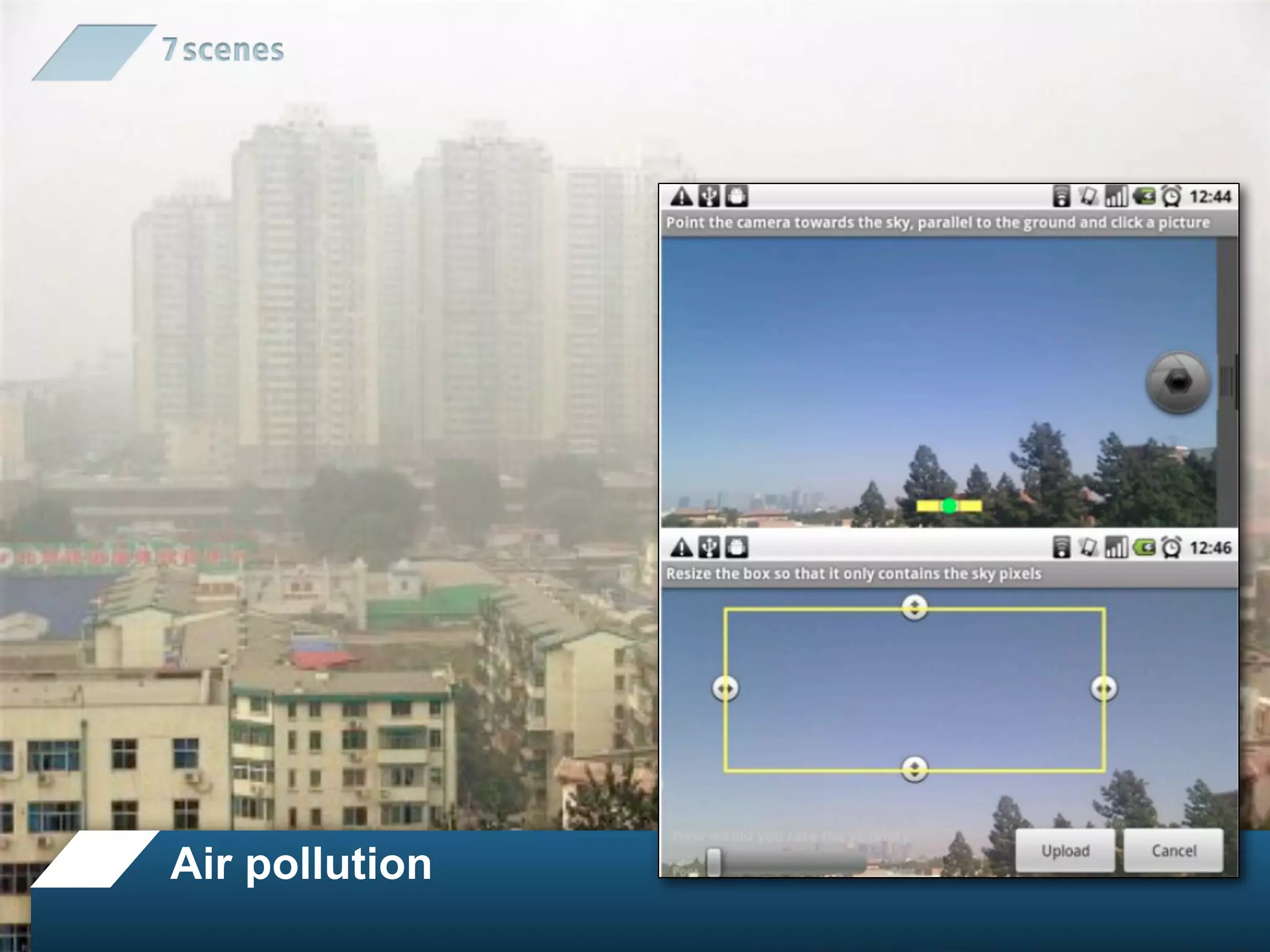 Air pollution
 