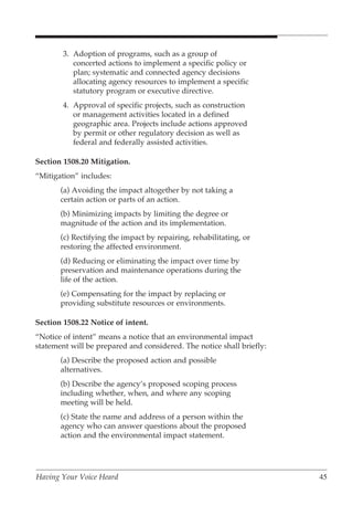 Citizens Guide To NEPA