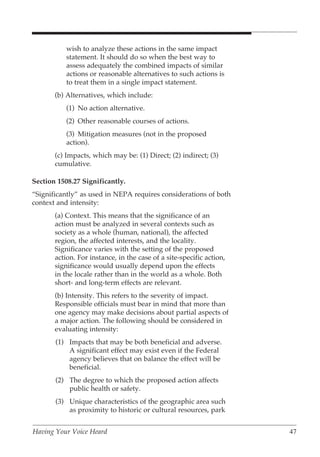 Citizens Guide To NEPA