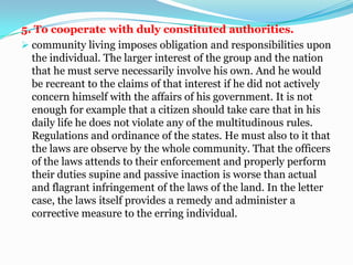 RecallNature of suffrage A mere privilege.suffrage is not a natural right of the citizens but merely a privilege to given or withheld  by the lawmaking power subject to constitutional limitations. Suffrage should be granted to individuals only upon the fulfillment of certain minimum conditions deemed essential for the welfare of society.2.  A political right.in the sense of a right conferred by the constitution, suffrage is classified as a political right, enabling every citizen to participate in the process of government to assure that it derives its powers from the consent of the governed (see Art. II sec.1) the principle is that of one man, one vote.(supra) entrust, for the time as their representatives, the exercise of powers of government;3. Plebiscite.-it is the name given to a vote of the people expressing their choice for or against a propose law or enactment submitted to them. In the Philippines, the term is applied to an election at which any proposed amendment to, or revision of, the constitution is submitted to the people for their ratification.(Art. XVII sec.2.) Plebiscite is likewise required by the constitution to secure the approval of the people directly affected before certain propose change affecting  local government units may be implement (Art. X, Sec. 10, 11, 18.); 4. Referendum.-It is the submission of a law or part thereof passed by the nation or local legislative body to the voting citizens of a country for their ratification or rejection (art. VI, Sec. 32) 