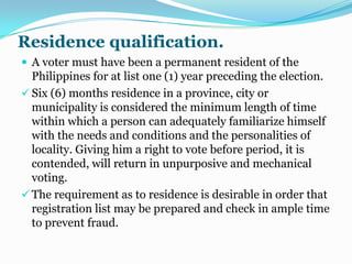 System for securing the secrecy and sanctity of the ballot.The right to vote has reference to a constitutional guarantee of the utmost significance. It is a right without which principle of sovereignty residing in the people (Art. II Sec., 1.) Becomes nugatory. It is essential then to insure that the voters shall exercise their right freely , “uninfluenced by threats, intimidation or corrupt motive” and “to secure a fair and honest count of the ballots”. To accomplish this aim, Congress directed by the Constitution “to provide a system for securing secrecy and sanctity of the ballot.”
