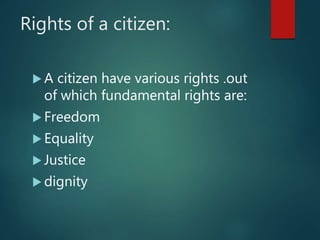 Citizenship | PPTX