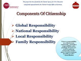 Citizenship education definition introduction and concept | PDF