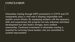 CITIZENSHIP-TRAINING.pptxysjd the same time as the | PPTX