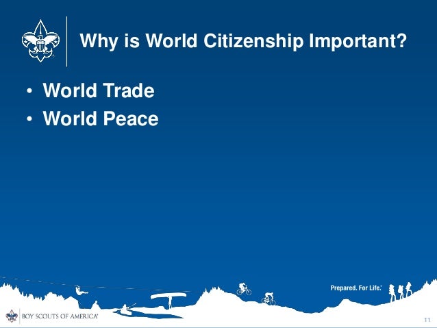 Citizenship In The World Merit Badge University 2018