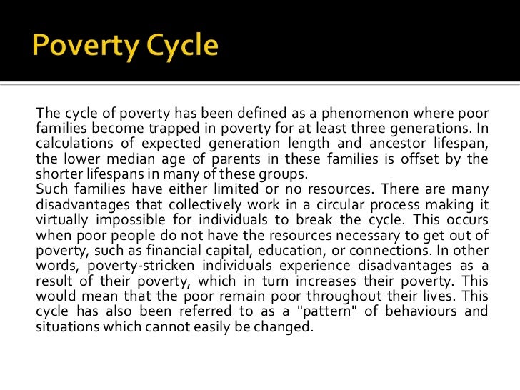 consequences of poverty essay