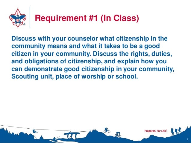 what does citizenship in the community mean