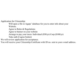 Citizenship process and form | PPT