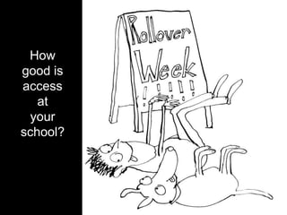 How good is access at your school?