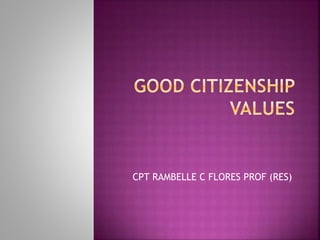 CPT RAMBELLE C FLORES PROF (RES)
 