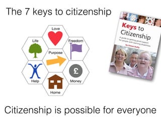 The 7 keys to citizenship
Citizenship is possible for everyone
 