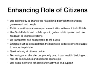 Citizens and Smart Cities | PDF