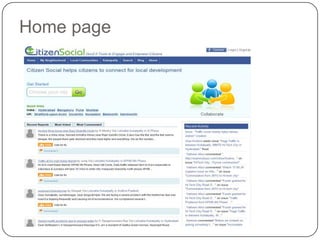 Home page