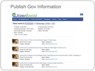 Publish Gov Information