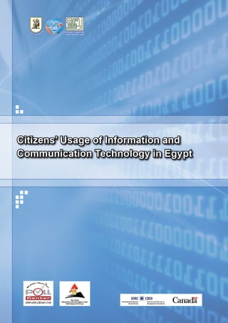 Citizens’ usage of information and communications technology in egypt