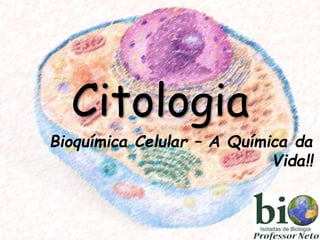 Citologia
Bioquímica Celular – A Química da
Vida!!
 