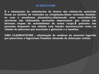 			        A) DIFUSÃO Quando duas soluções de concentrações diferentes são colocados em contato,as moléculas movimentam-se no sentido de igualar as concentrações.Esse deslocamento de moléculas é denominado DIFUSÃO. SOLUÇÃO  A : SOLUÇÃO HIPOTÔNICA – solução menos concentrada,isto é,possui menos soluto por unidade de solvente.