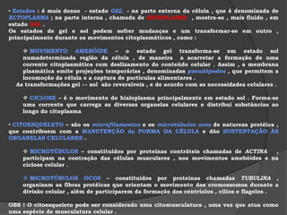 Agora veja o que ocorre com as células vegetais: Ao se colocar uma célula vegetal murcha em água pura,há entrada de água na célula até o máximo que ela pode conter,o que a torna túrgida.A célula não estoura devido a parede celular que é muito resistente.Quando a célula está túrgida (ou seja,cheia de água) a quantidade de água que entra e sai da célula é a mesma,havendo um equilíbrio.Colocando-se agora,uma célula vegetal normal em SOLUÇÃO HIPERTÔNICA ela perde água para o meio,ficando murcha,este processo chama-se PLASMÓLISE.O processo inverso da plasmólise chama-se DESPLASMÓLISE,em que a célula plasmolisada,ao ser colocada em água pura ou de baixa concentração (HIPOTÔNICA) ,volta a ficar túrgida.  