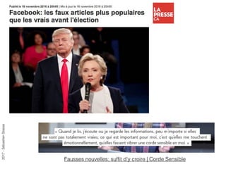 2017-SébastienStasse
Fausses nouvelles: sufﬁt d'y croire | Corde Sensible
 