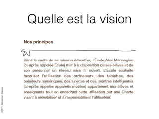 2017-SébastienStasse
Quelle est la vision
 